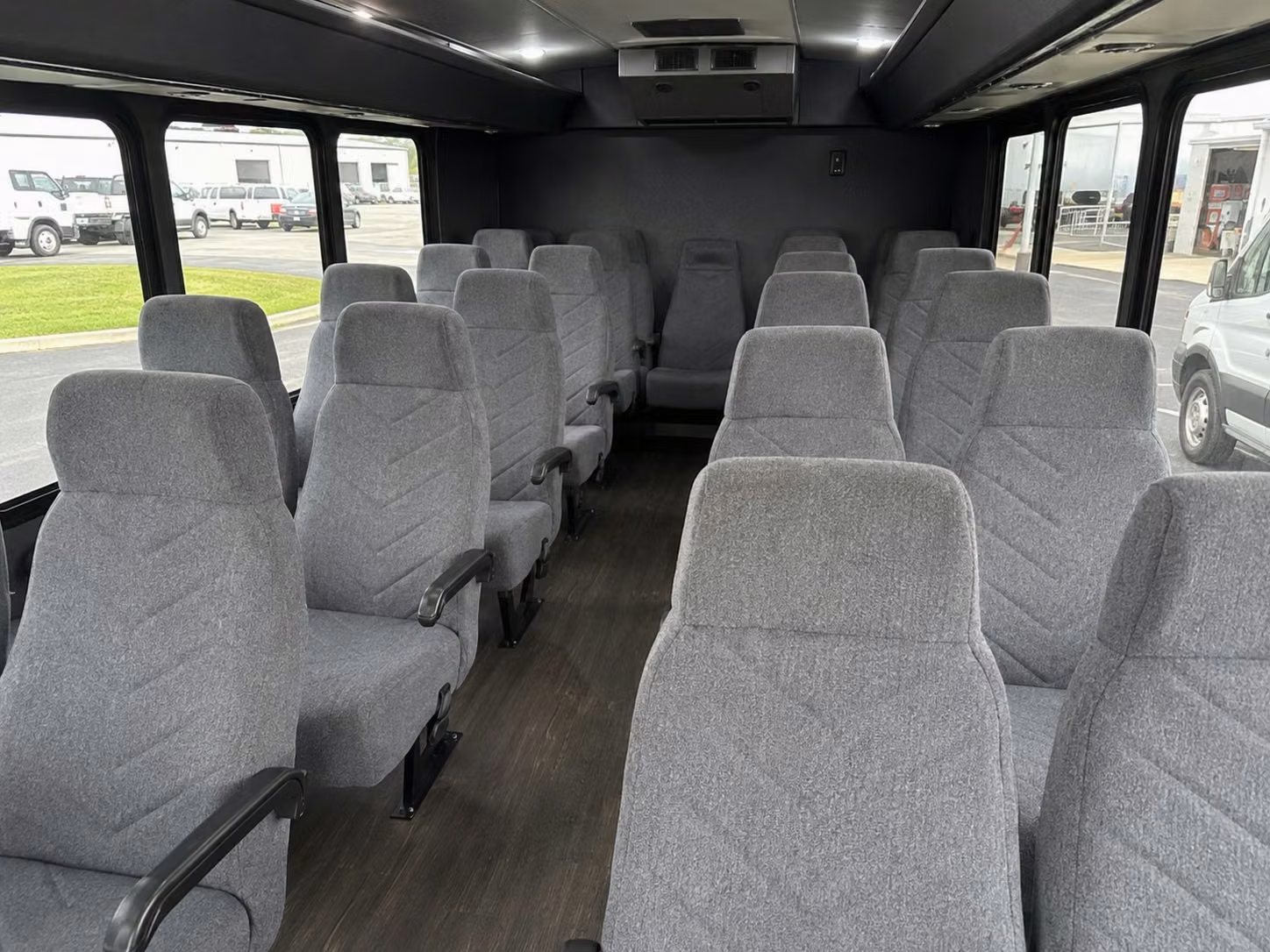 20 passenger minibus inside