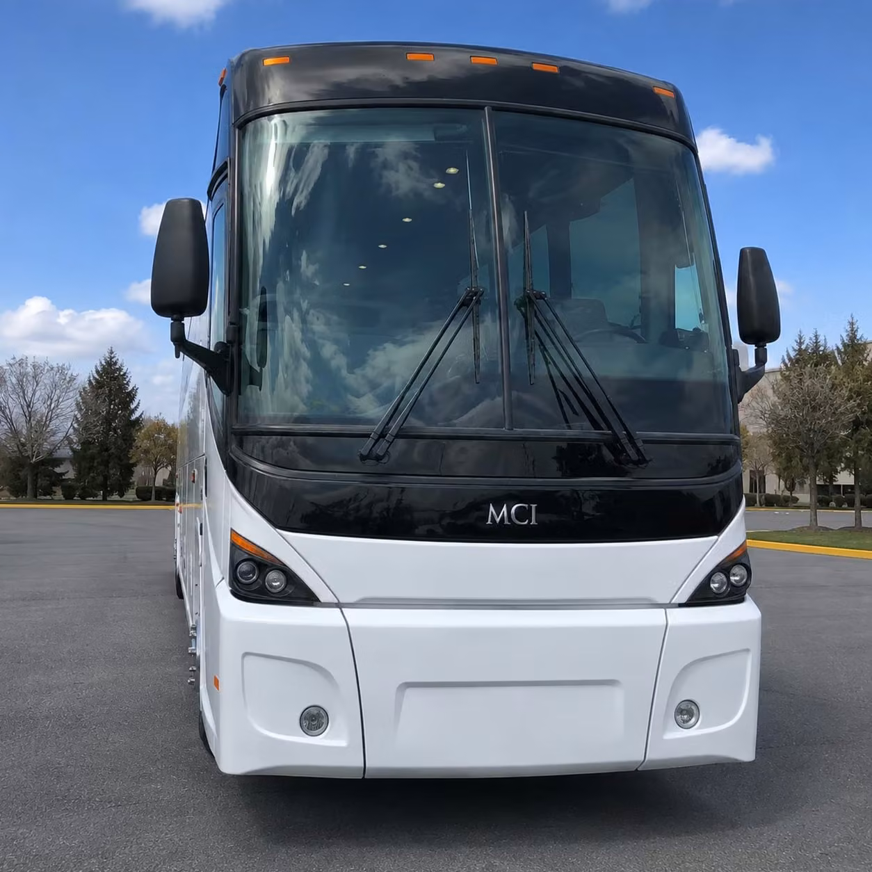 56 passenger charter bus