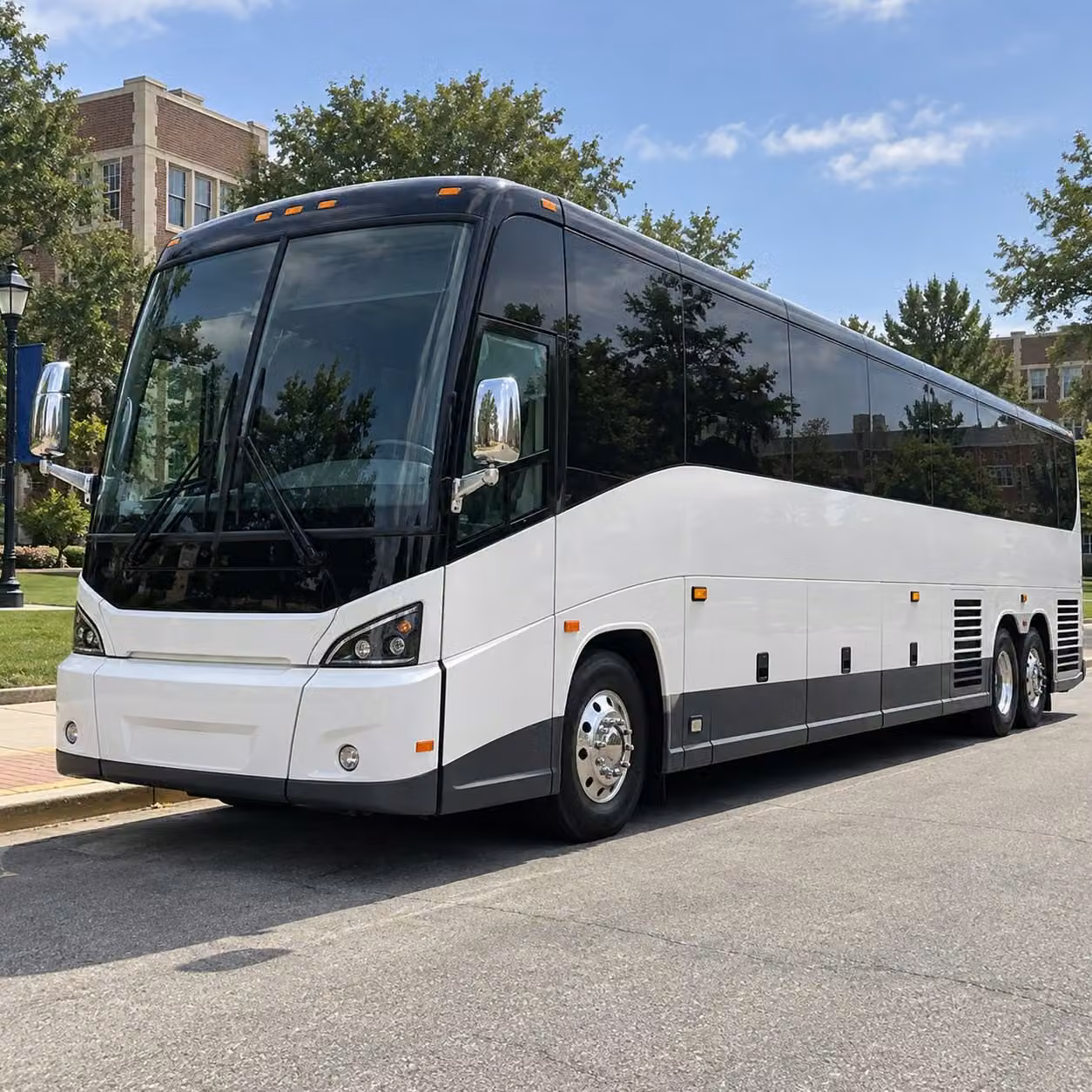 charter buses for surf city usa fans headed to angels stadium and sofi stadium