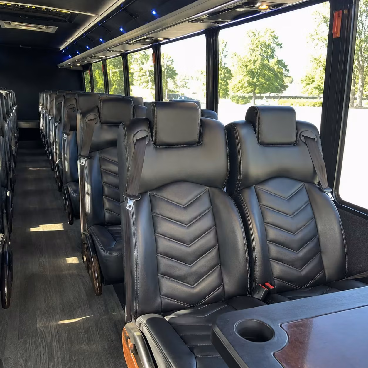 huntington beach groups can book minibuses and charter buses for local oc concerts too