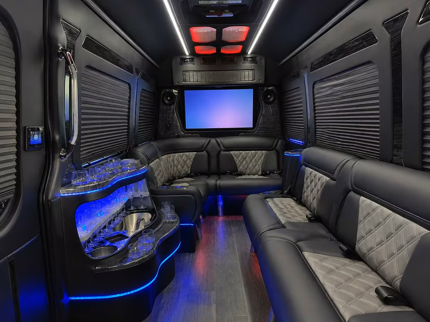 sprinter limousine inside